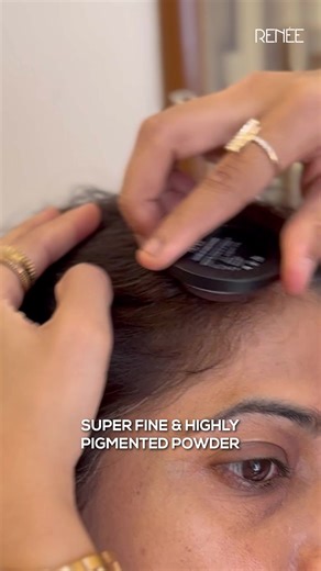 1.3M views · 75 reactions | Say goodbye to gray hair and thinning patches with our RENEE Cover Up Hair Powder! Perfect for both men and women, this root concealer effortlessly covers grays and enhances hair volume, giving you a natural, youthful look. | RenéeCosmetics | Facebook