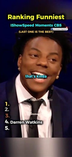 Best IShowSpeed On CBS Sports Moments