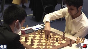 At a critical moment of his game between Jeffery Xiong, Vidit Gujrathi had two possibilities - Nh2 and Ne5 . With the pressure of the World Cup and the clock ticking by, it was not going to be an easy task. We had GM Srinath Narayanan in the chat, who felt that the right move wasn't easy. But Vidit was in his element as he found the right move and followed it up with precise calculations to win the game. In this video we show you the footage from the playing hall where you get to see Vidit's int
