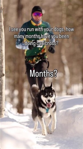 Running with dogs since 2017 🤩 And the dog who started it all in 2017 still runs in 2026 🥹