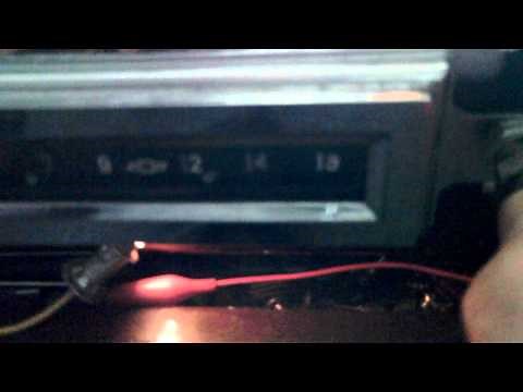 1955 Chevy Car Radio Restoraton