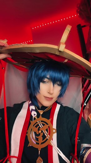 Fake contacts too real contacts 👀✋ EUGH that filter makes me want blackout sclera lenses #halloween #contacts #cosplay #genshinimpactcosplay #xyzbca