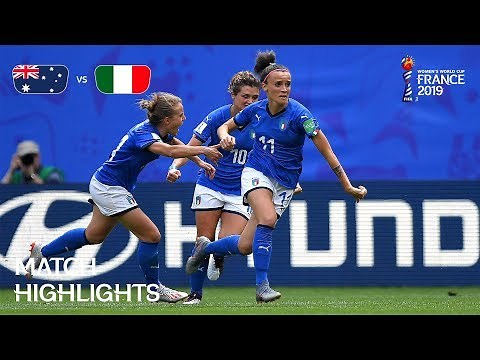 Australia v Italy | FIFA Women’s World Cup France 2019 | Match Highlights