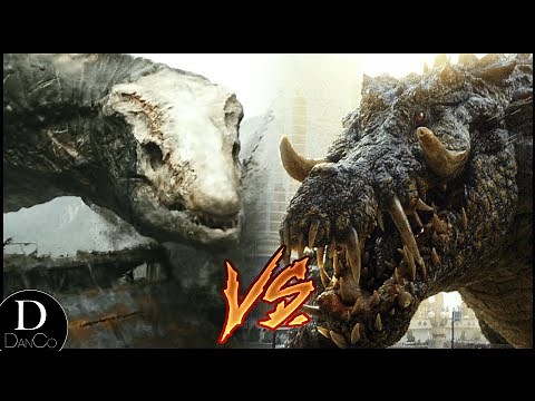 Alpha Skull Crawler VS Lizzie (RAMPAGE) | BATTLE ARENA | GODZILLA VS KONG | DanCo VS