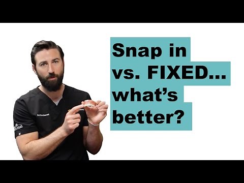 SNAP-in or SCREW-in Dentures - Which is Better?
