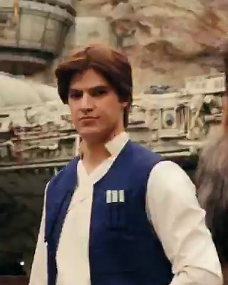 Gah took you all long enough (even if he doesn't look like him) Remember Galaxy's Edge was meant to be Original Trilogy till Iger and KK changed it.