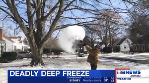 Several people have been killed in what’s being described as ‘a once in a generation’ deep freeze in the United States, caused by a polar vortex sweeping across large parts of the country. #9News | http://9News.com.au | 9 News