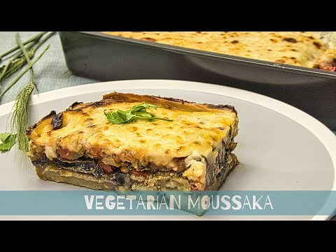 Vegetarian moussaka