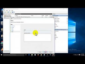 How to Block a Program in Firewall || windows 10 || 2019 || Adobe Products || Youtube HD