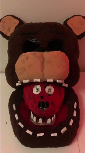 If William afton got springlocked in Withered Freddy #fnafirl #cosplay #williamafton #shorts