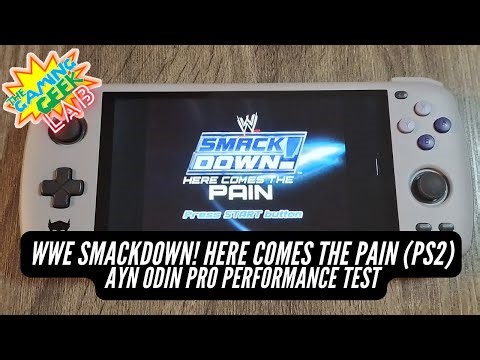 AYN Odin Pro Performance Test - WWE Smackdown! Here Comes the Pain (PS2)