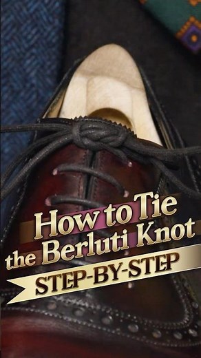 How To Tie The Berluti Knot #shorts