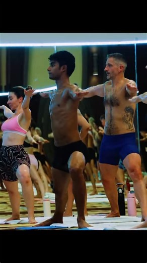 Use 100% of your Body 💯 Every muscle, joint, organ, and major gland #bikram #triangle | Bikram Yoga