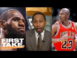 Stephen A. Smith: LeBron James can never surpass Michael Jordan | First Take | ESPN