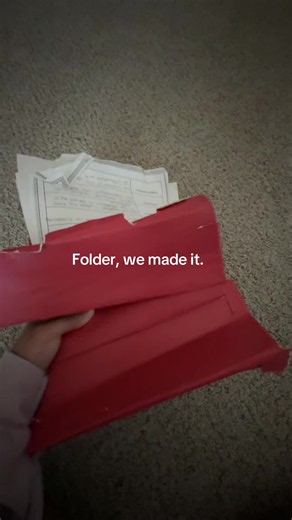 My folder was on life support the last few months… #schoolover #folder #fyp