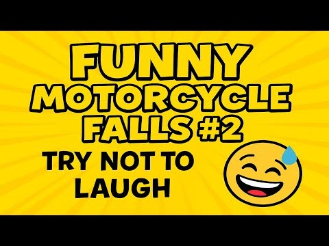 Funny Motorcycle Falls #2 — Try Not To Laugh 😅