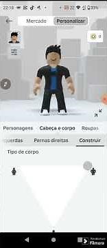como aumentar o tamanho do corpo do personagem no Roblox