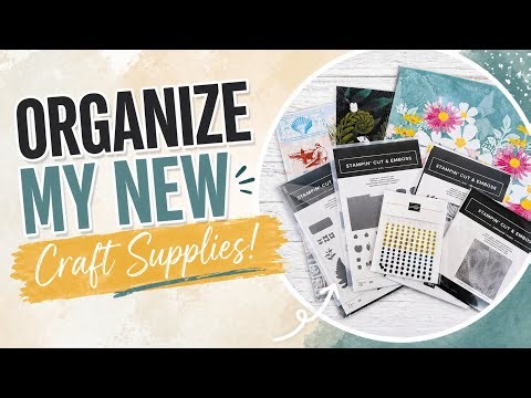 Organizing My Stamp & Die Collection | Storage + Magnet Hacks