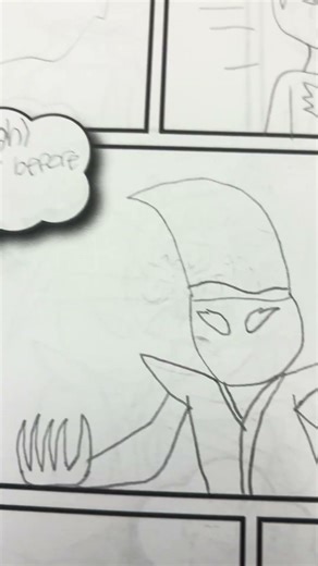 Voicing a random comic panel #art #drawing #voice acting