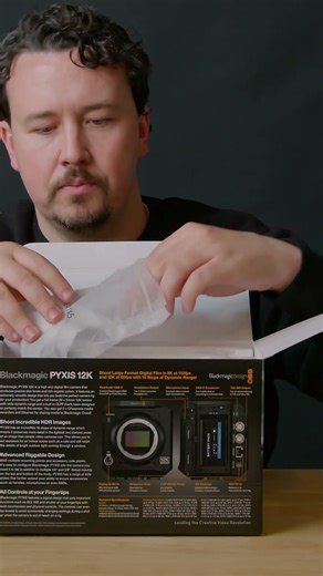 Unboxing The Blackmagic Pyxis 12k