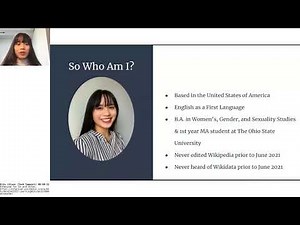 Learning Wikidata in 8 Weeks as a Smithsonian Intern (WikidataCon 2021 recording)