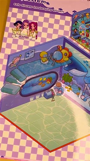 Huntrix Sticker Book: Underwater World 🌊✨ | Speedstickering & Review