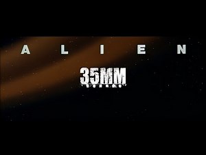 ALIEN 1979 Opening Titles 35mm Film Restoration in 4K – Before & After