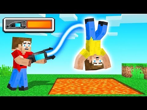 We Played MINECRAFT With A PHYSICS GUN!