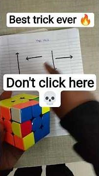 Best trick ever 🔥 | Cubing | Speedcubing | How to solve a Rubik's cube #shorts #trending #speedcube
