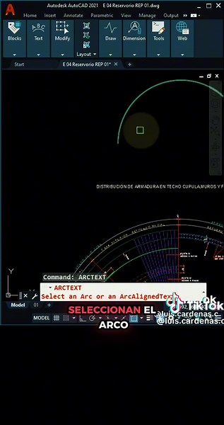 Coloca Textos en Arco FÁCILMENTE en AutoCAD