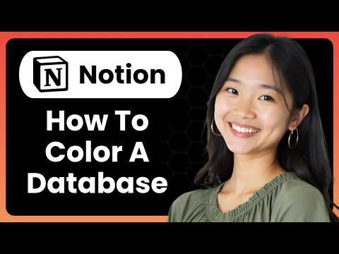 How To Color A Database In Notion