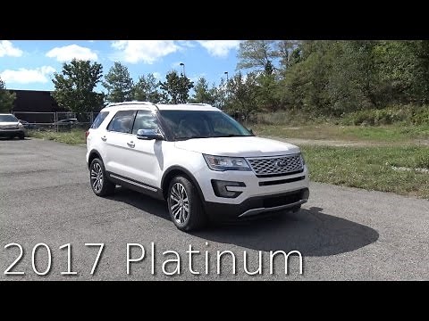 2017 Ford Explorer Platinum Review In 4K / AutoVlog