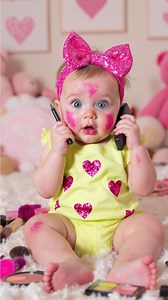 209K views · 1.7K reactions | Mom… we had a tiny makeup emergency!  #baby #funny #makeup #cute #love #FunnyBabyVideo #fyp #babytalk #cutebaby | Marie Lane | Facebook