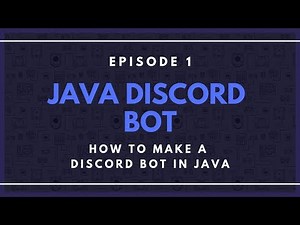 Java Discord API(JDA) ep. 1 - How to Make a Discord Bot in Java