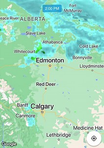6K views · 33 reactions | Which season are you experiencing today?  Snowfall ❄️ for northern parts of Alberta today. Sunshine ☀️ and warmth in central regions and very windy  in the south. - Adam | Alberta Storm Watch | Facebook