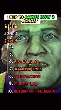 ❗️TOP 10 SAINTS ROW 3 SONGS❗️