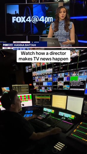 5.9K views · 103 reactions | The control room is where the real TV ✨magic✨happens. HUGE Thank you to Director Lorenzo for agreeing to go in front of the camera for this video. | Hanna Battah | Facebook