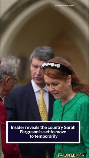 Insider reveals the country Sarah Ferguson is set to move to temporarily #NewsForYou | Daily Express Royals