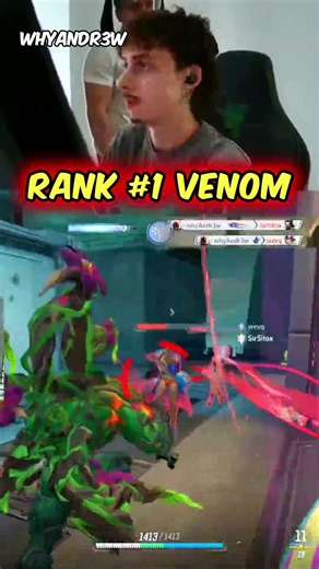 Rank #1 Venom Makes the NEW Team-Up Look BROKEN 🤯 #marvelrivals
