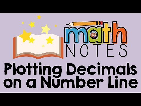 DECIMALS NOTES | Plotting Decimals on a Number Line | 4th Grade Math Series | Part 5 of 9