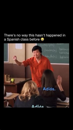 MEMES on Instagram: "😂 “Adiós” is a Spanish word that means “goodbye.” It’s used when parting ways with someone, similar to saying “see you later” or “farewell” in English."