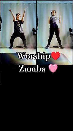 Fun Exercise🏋️ Whom Shall I Fear by Chris Tomlin #zumba #instructor 🩷
