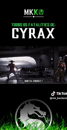 Cyrax Fatalities Compilation in Mortal Kombat