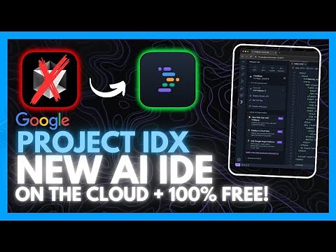 Project IDX: FREE AI Editor - Full Stack Editor On The Cloud! (Cursor & Windsurf Alternative)