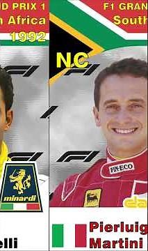 Formula 1 1992 South African Grand Prix #formula1 #ranking