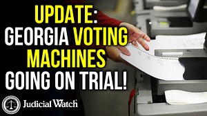 UPDATE: Georgia Voting Machines Going on Trial! READ: https://s3.documentcloud.org/documents/24163431/11-10-23-trial-order-denial-of-summary-judgment.pdf SUPPORT OUR WORK https://www.judicialwatch.org/donate/thank-youtube/ VISIT OUR WEBSITE http://www.judicialwatch.org | Judicial Watch