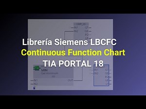 4. Insertar librería LBCFC de Siemens | Curso CFC en TIA Portal V18