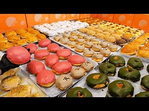 Doughnuts made from KOREA SPECIALTY ingredients! - Korean bakery / 강릉 빵맛집 도넛인사이드도넛 강릉점