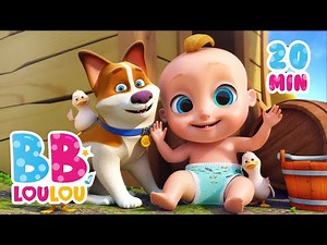 🐶Apprendre les animaux - Comptines et chansons pour enfants | BB LouLou