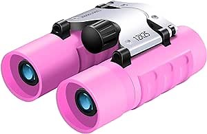12x25 Compact Binoculars for Birdwatching Perfect for Hunting Travel Stargazing Hiking Camping Concert